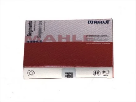 Кольцо поршневое на 1 цилиндр, комплект. MAHLE / KNECHT 015 03 N0