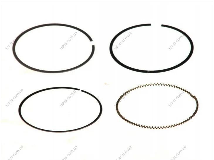 Кільце поршневе на 1 циліндр, комплект. MAHLE / KNECHT 01561N0 (фото 1)
