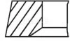 Кільця поршневі (виробн. Mahle) MAHLE / KNECHT 021 93 N2 (фото 2)