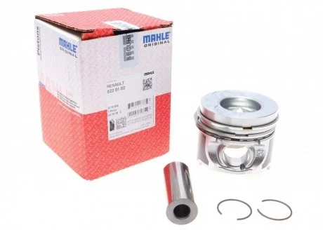 Поршень с кольцами MAHLE / KNECHT 022 01 02