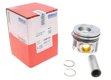 Поршень з кільцями. MAHLE / KNECHT 028 07 00