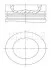 Поршень MAHLE / KNECHT 028 PI 00116 002 (фото 1)