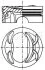 Поршень (вир-во Mahle) MAHLE / KNECHT 028 PI 00118 000