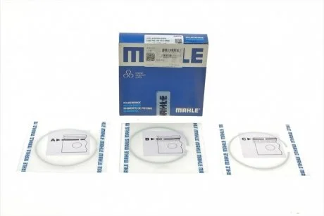 Кольцо поршневое на 1 цилиндр, комплект. MAHLE / KNECHT 028RS001240N0