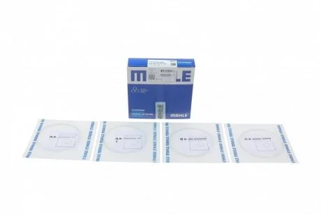 Кільце поршневе на 1 циліндр, комплект. MAHLE / KNECHT 028 RS 00126 0N0