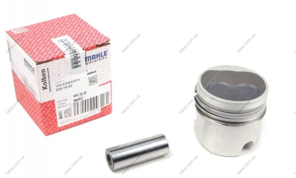 Поршень с кольцами. MAHLE / KNECHT 0297902 (фото 1)