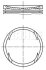 Поршень (виробн. Mahle) MAHLE / KNECHT 030 64 00 (фото 1)