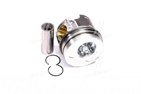 Поршень с кольцами VAG 80.00 1.9TDI AXC/AXB/ASZ/ARL T5 03- (CYL 1-2) TRAPEZ (выр-во Mahle) MAHLE / KNECHT 030 86 02