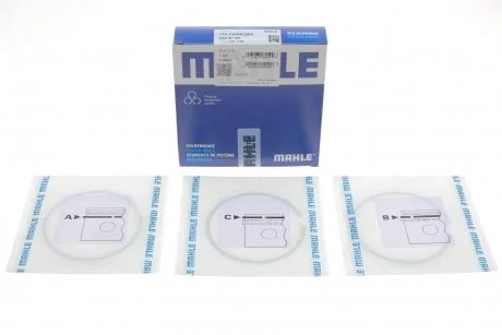 Кільце поршневе на 1 циліндр, комплект. MAHLE / KNECHT 030 90 N0