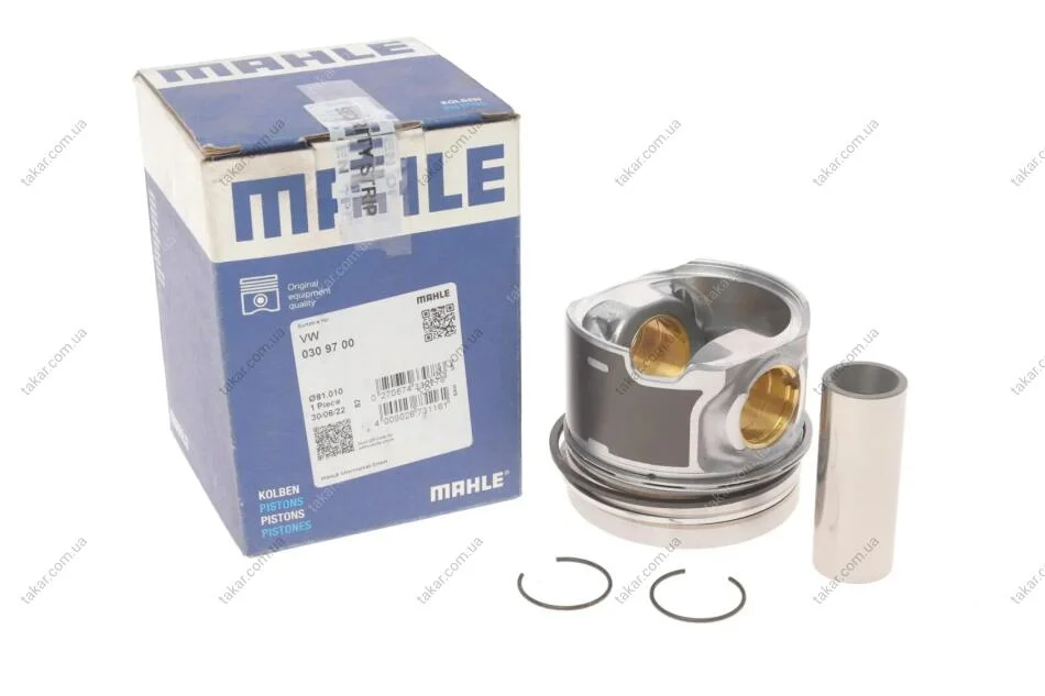 Поршень MAHLE / KNECHT 0309700 (фото 1)