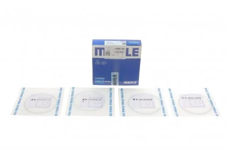 Кольцо поршневое на 1 цилиндр, комплект. MAHLE / KNECHT 03852N0