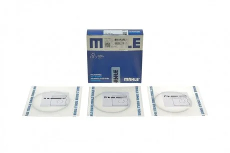 Кiльця поршневi (вир-во Mahle) MAHLE / KNECHT 038 64 N0