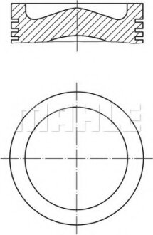 Поршень (Mahle) MAHLE / KNECHT 038 73 00