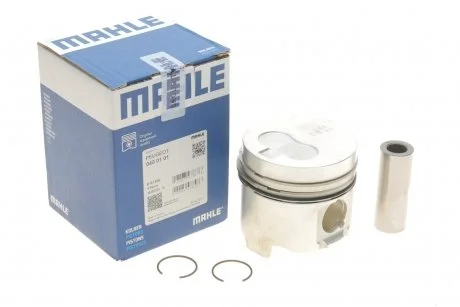 Поршень с кольцами. MAHLE / KNECHT 040 01 01