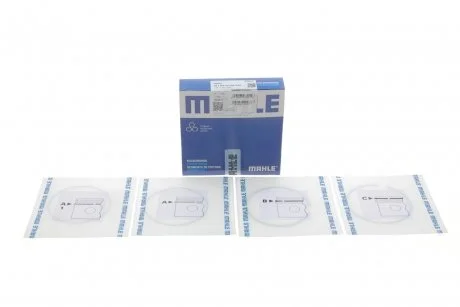 Кольцо поршневое на 1 цилиндр, комплект. MAHLE / KNECHT 081RS001040N0