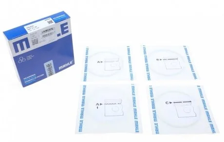 Кільце поршневе на 1 циліндр, комплект. MAHLE / KNECHT 627 31 V0