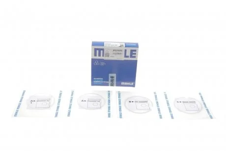 Кольцо поршневое на 1 цилиндр, комплект. MAHLE / KNECHT 640RS101020N0