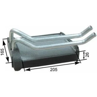 Радіатор обігрівача салону MAHLE/KNECHT MAHLE / KNECHT AH 174 000P