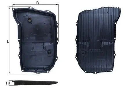 Фільтр АКПП MAHLE / KNECHT HX255