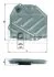Фільтр олив. (вир-во Knecht-Mahle) MAHLE / KNECHT HX48 (фото 1)
