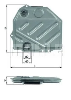 Фільтр олив. (вир-во Knecht-Mahle) MAHLE / KNECHT HX48