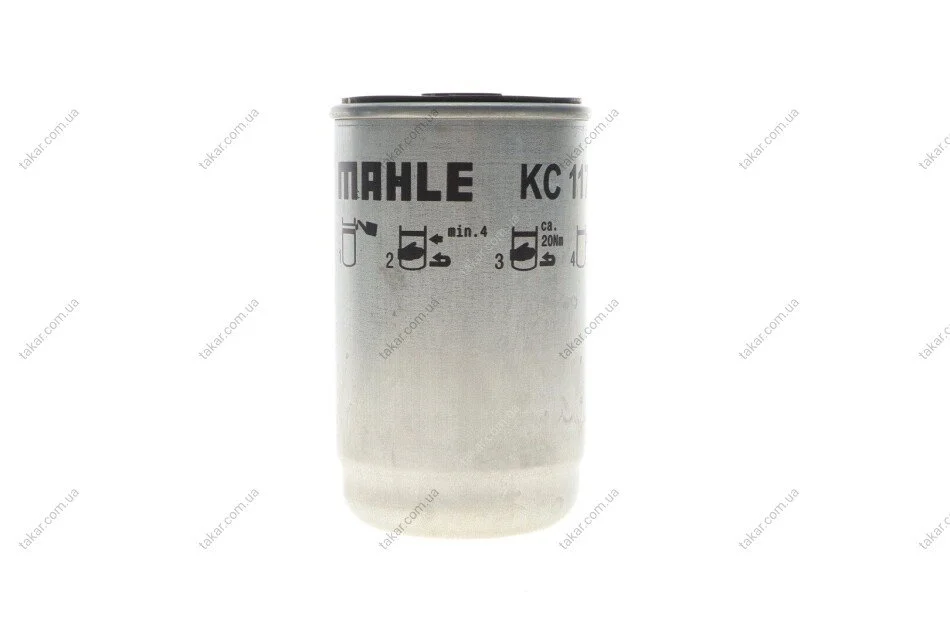 Паливний фільтр, що накручується, дизель MAHLE / KNECHT KC117 (фото 1)