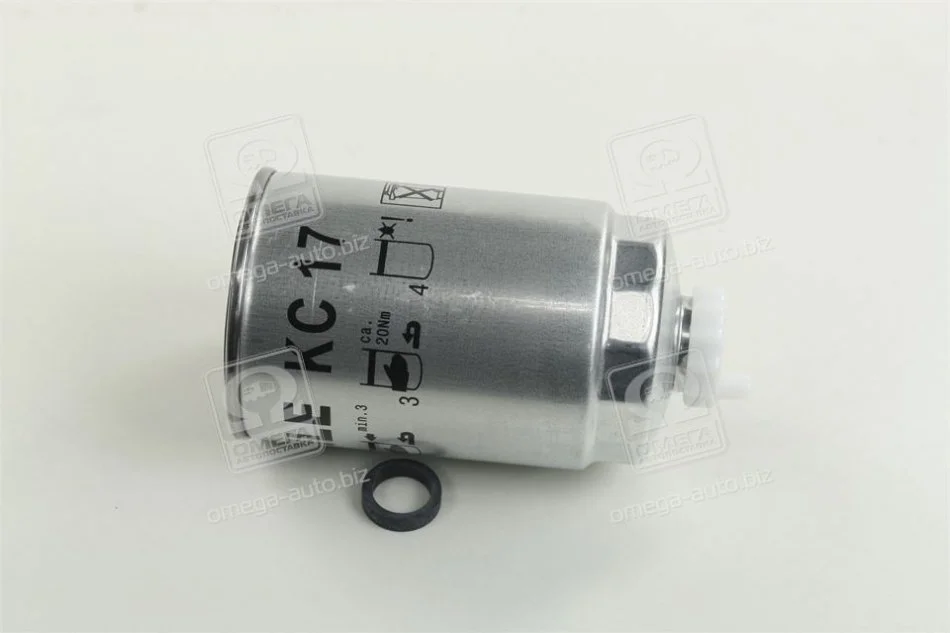 Паливний фільтр, що накручується, дизель MAHLE / KNECHT KC17D (фото 1)