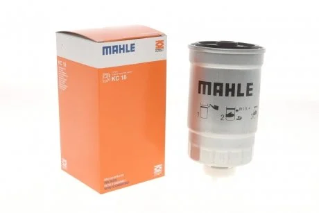 Паливний фільтр, що накручується, дизель MAHLE / KNECHT KC 18