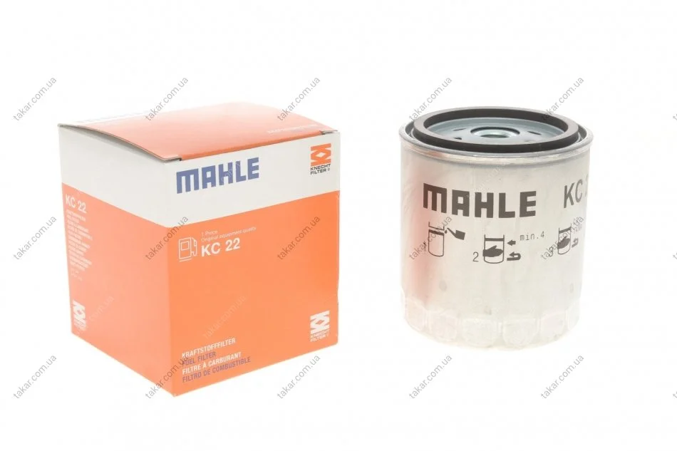 Топливный накручиваемый фильтр дизель MAHLE / KNECHT KC22 (фото 1)
