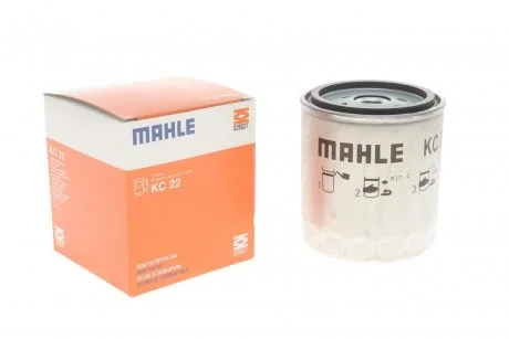 Паливний фільтр, що накручується, дизель MAHLE / KNECHT KC22
