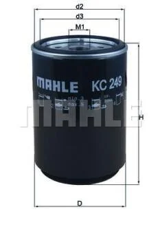 Фільтр паливний Mahle Scania MAHLE / KNECHT ="KC249D"