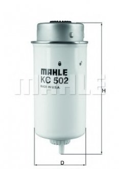 Фільтр паливний Ford Transit 2.0/2.4TDCi 02-06 MAHLE / KNECHT KC502