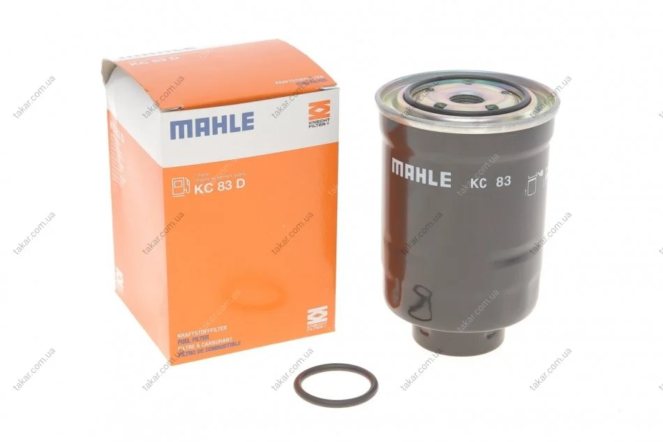 Паливний фільтр, що накручується, дизель MAHLE / KNECHT KC83D (фото 1)