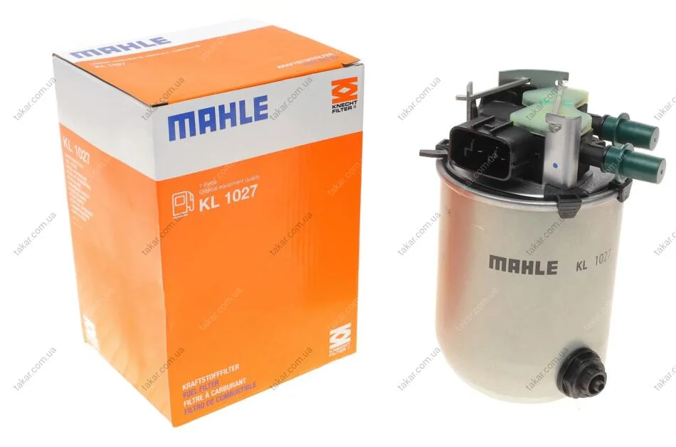 Паливний прямоточний фільтр MAHLE/KNECHT дизель MAHLE / KNECHT KL1027 (фото 1)