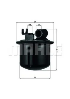 Паливний прямоточний фільтр MAHLE/KNECHT бензин MAHLE / KNECHT KL183