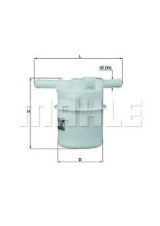 Фільтр топл. (вир-во Knecht-Mahle) MAHLE / KNECHT KL205