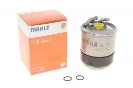 Паливний прямоточний фільтр MAHLE/KNECHT дизель MAHLE / KNECHT KL 228/2D