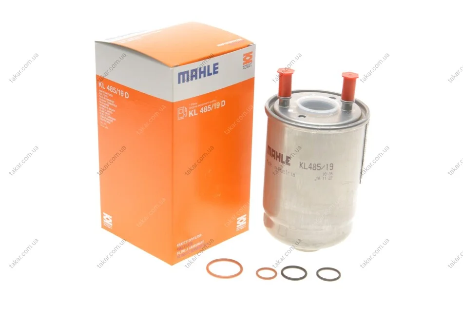 Паливний прямоточний фільтр MAHLE/KNECHT дизель MAHLE / KNECHT KL 485/19D (фото 1)