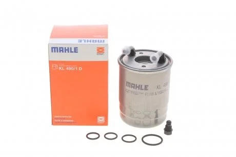 Топливный прямоточный фильтр дизель MAHLE / KNECHT KL 490/1D
