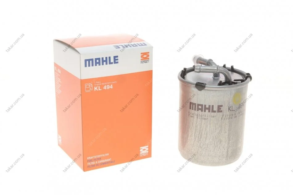 Паливний прямоточний фільтр MAHLE/KNECHT дизель MAHLE / KNECHT KL 494 (фото 1)