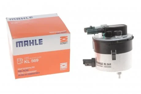 Паливний прямоточний фільтр MAHLE/KNECHT дизель MAHLE / KNECHT KL 569