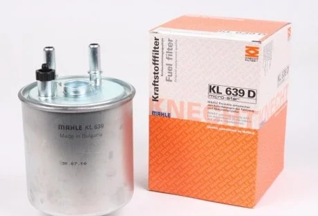 Топливный прямоточный фильтр дизель MAHLE / KNECHT KL639D
