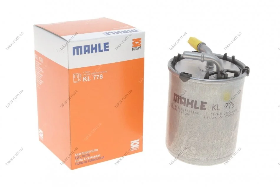 Топливный прямоточный фильтр дизель MAHLE / KNECHT KL778 (фото 1)