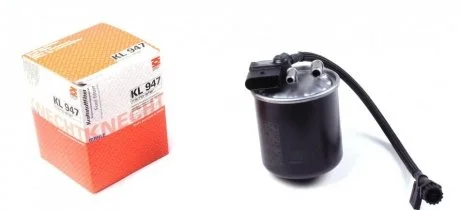 Паливний прямоточний фільтр MAHLE/KNECHT дизель MAHLE / KNECHT KL 947