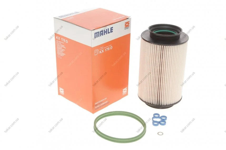 Топливный фильтр-патрон дизель MAHLE / KNECHT KX 178D (фото 1)