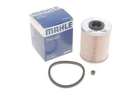 Топливный фильтр-патрон дизель MAHLE / KNECHT KX 206D