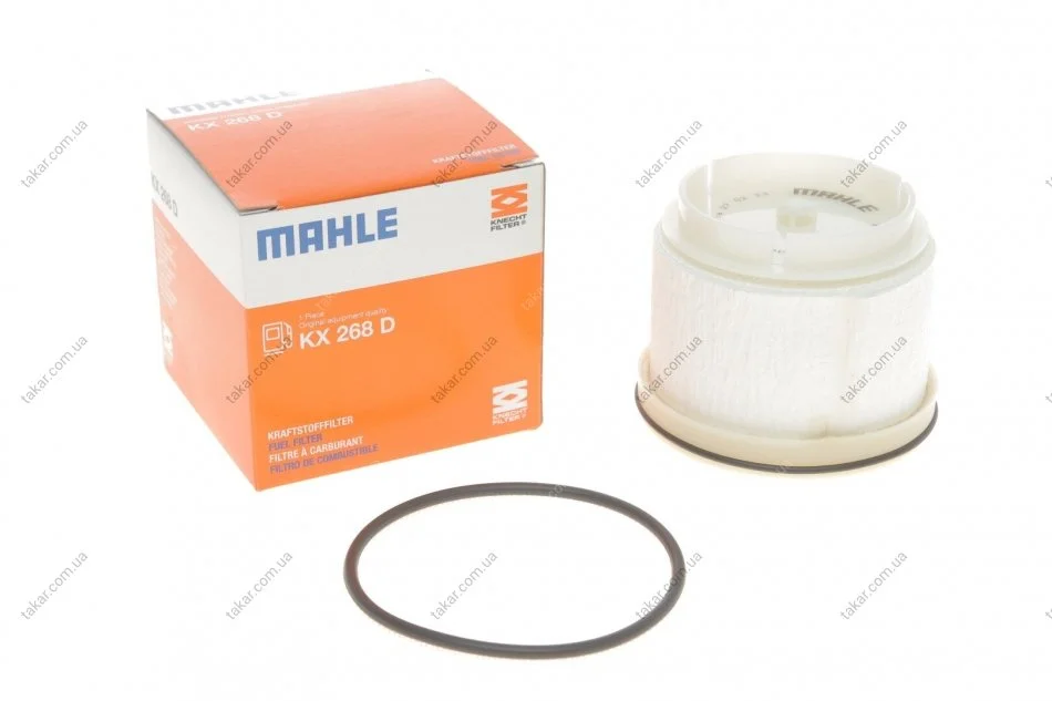 Топливный фильтр-патрон дизель MAHLE / KNECHT KX268D (фото 1)