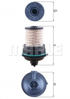 Топливный фильтр-патрон дизель MAHLE / KNECHT KX480