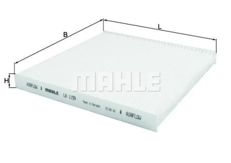 Фільтр салону стандартний MAHLE / KNECHT LA 1159