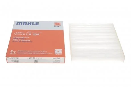 Фільтр салону стандартний MAHLE / KNECHT LA 424